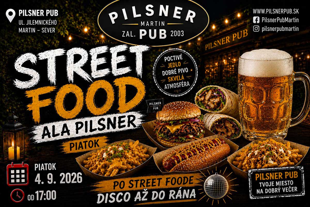 Street Food ala Pilsner – 04. 09. 2026